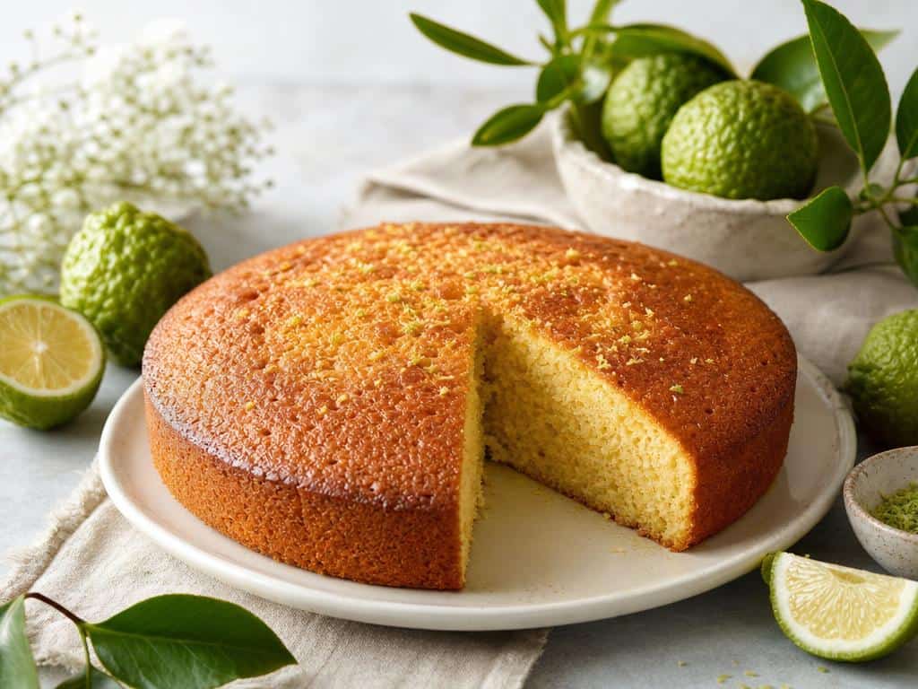gateau moelleux a la bergamote