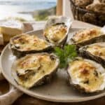 huitres gratinees au camembert