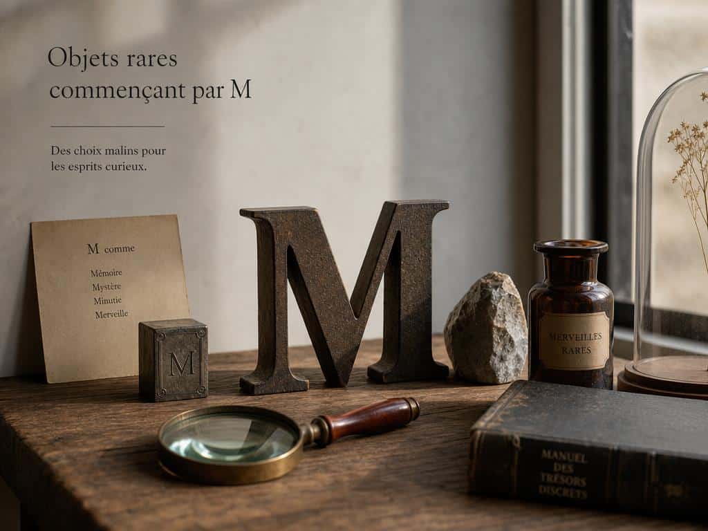 Objets en M : la liste complète pour le Petit Bac, la maison et plus encore 2 objet en m petit bac