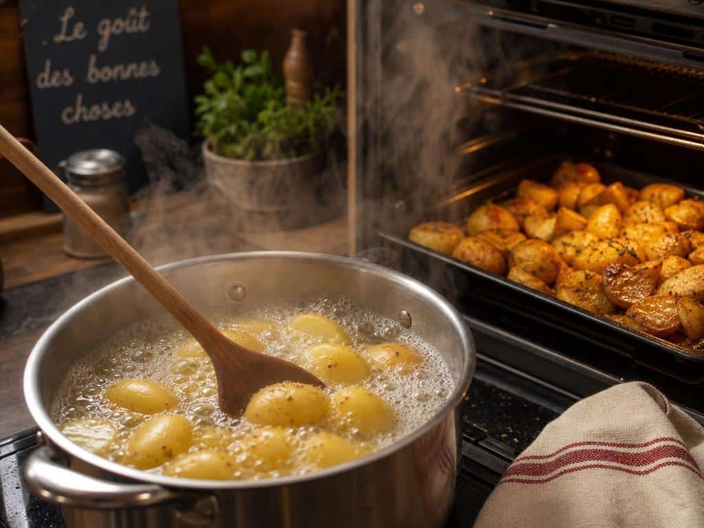 Pommes de terre au four croustillantes façon grands-mères : la recette qui ne déçoit jamais 2 pommes de terre entière au four croustillantes façon grands mères