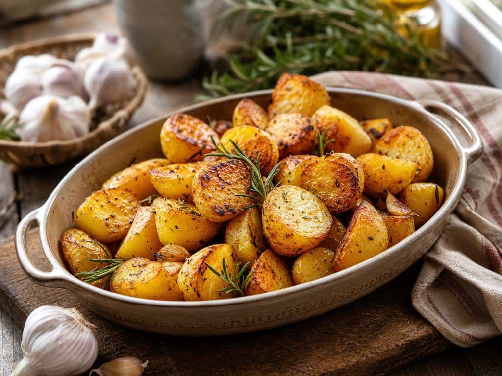 pommes de terre au four croustillantes façon grands-mères