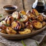 pommes de terre au four glacees au vinaigre