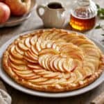 tarte fine aux pommes et sirop d erable
