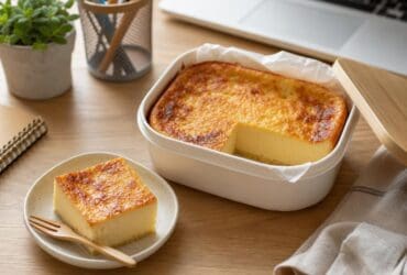 flan au mascarpone pour regaler mes collegues