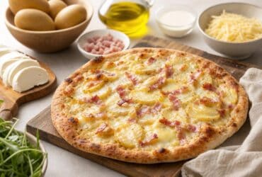 pizza tartiflette legere