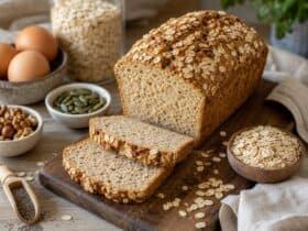 recette pain flocon d'avoine sans farine
