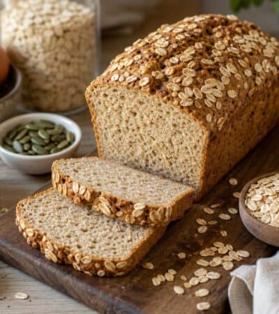 recette pain flocon d'avoine sans farine