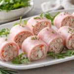 roules de jambon au surimi et au thon