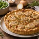 tarte au boudin blanc