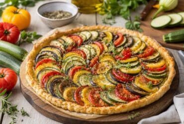 tarte aux legumes d ete