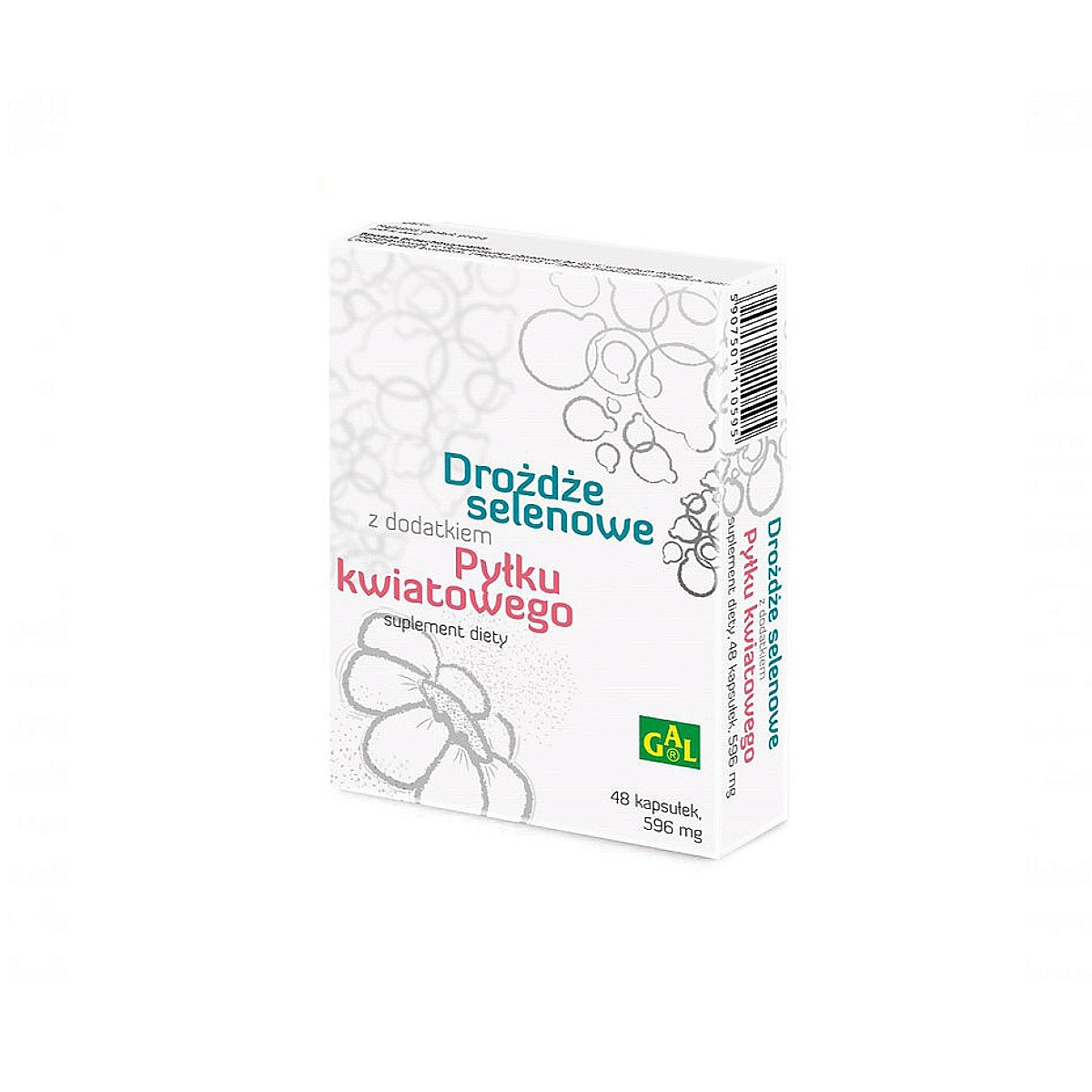 Drożdże selenowe z pyłkiem kwiatowym