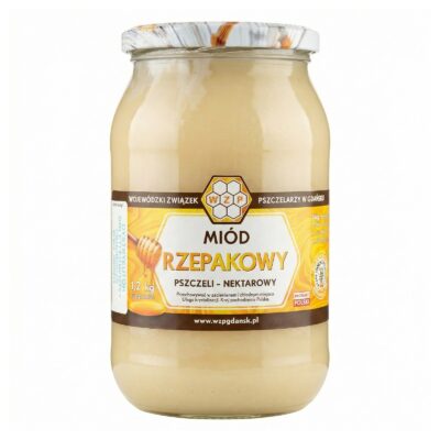 Miód rzepakowy 1,2 kg