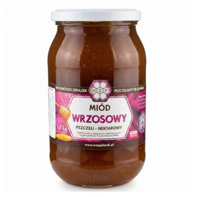 Miód wrzosowy 1,2 kg
