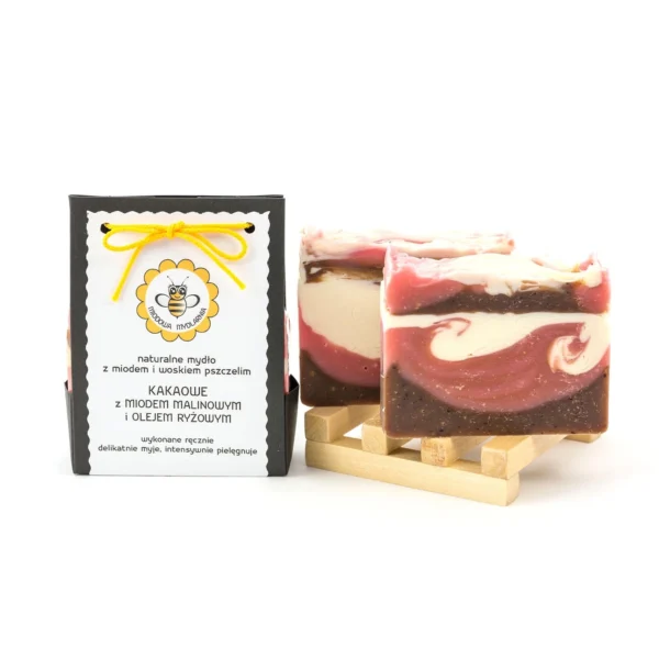 Mydło kakaowe z miodem malinowym