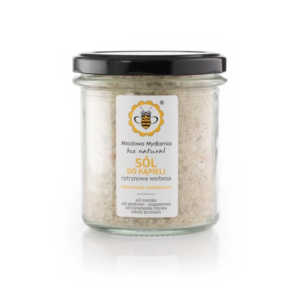 Sól do kąpiel - cytrynowa werbena