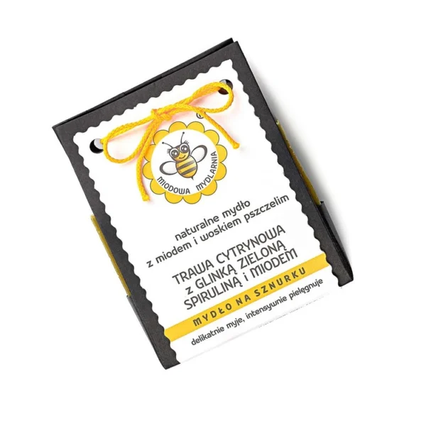 Mydło trawa cytrynowa z glinką