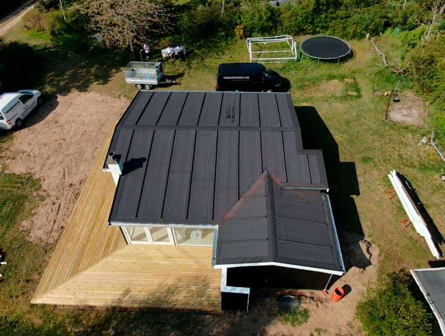 Sommerhus i Fårevejle tagpap opgave
