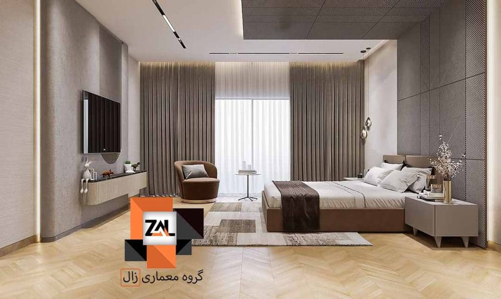 طراح اتاق خواب مدرن
