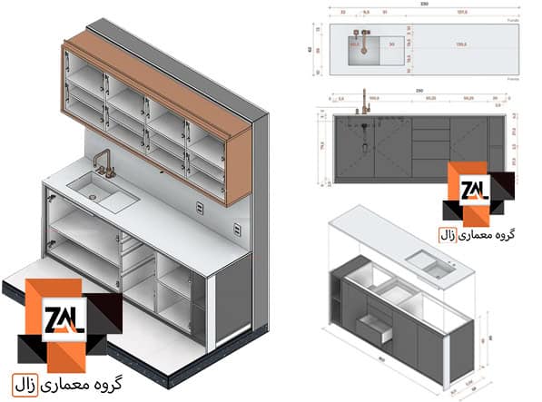 طراحی داخلی کابینت