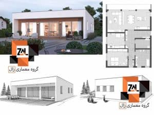 طراحی باغ ویلا ۳۰۰ متری