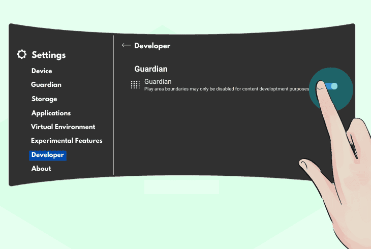 Oculus Quest 2 Stuck On Boundary Screen? (Instant FIX!) 5 turn off on the guardian setup