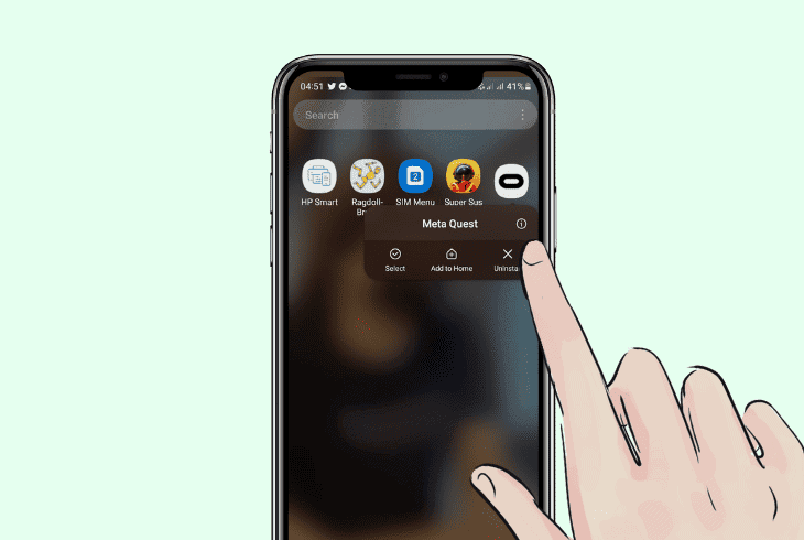 How to Fix HDSLVC2 Error Oculus Quest 2? (Easy Fixes!) 6 reinstall the oculus mobile app