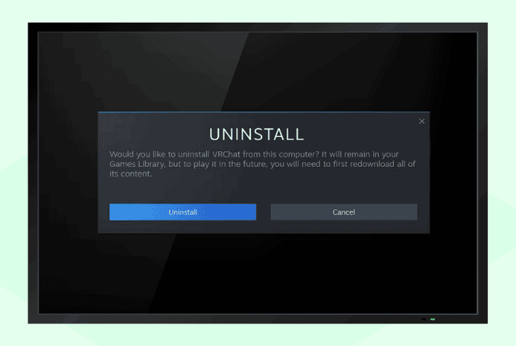 VRChat Mic Not Working Oculus Quest 2? - (07 Easy Fixes) 8 reinstall vrchat on steam app