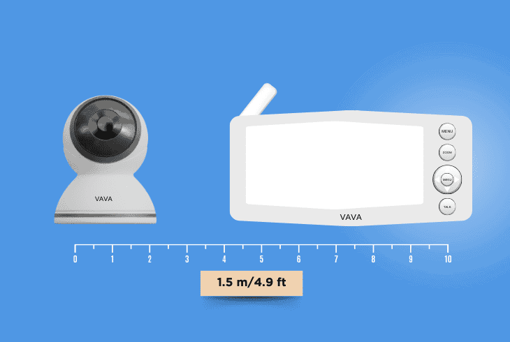 Vava Baby Monitor Poor Connection? (Solutions Here!) 9 shorten the distance proximity