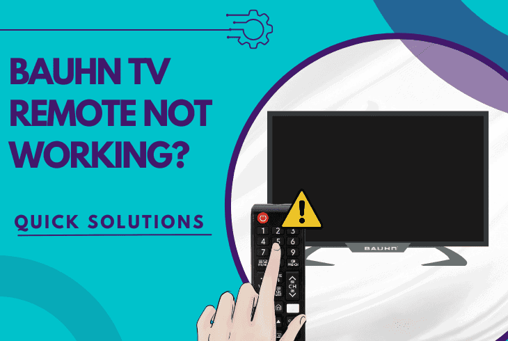 bauhn tv remote not working