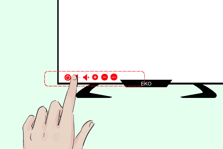 How To Use EKO TV Without Remote? (Navigate Like a Pro) 3 operate eko tv with physical buttons