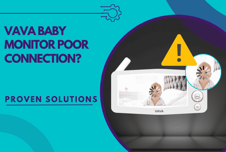 vava baby monitor poor connection