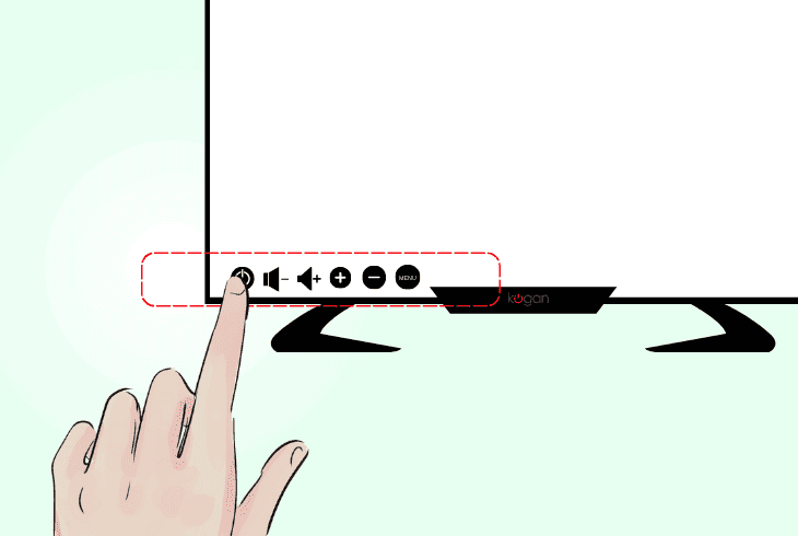 How To Turn On Kogan TV Without Remote? (Best Ways!) 3 press the tv’s power button