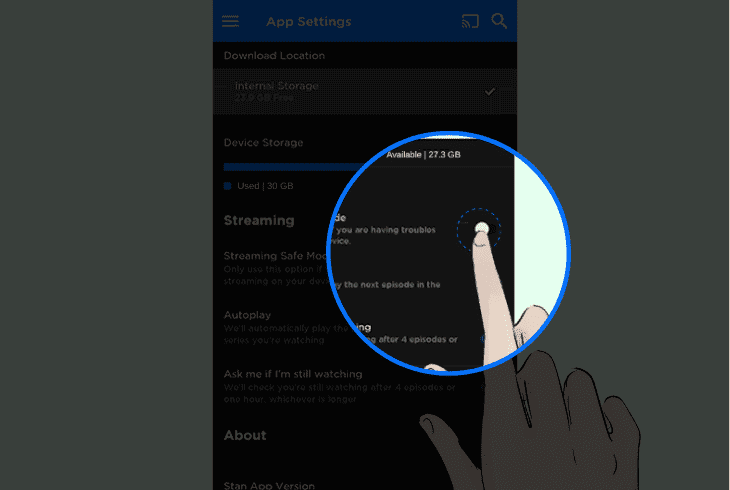 How to Fix Stan Error Code A18? (Stream Flawlessly) 9 try streaming in “safe mode”