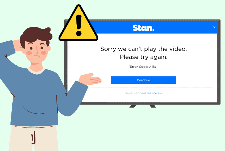 How to Fix Stan Error Code A18? (Stream Flawlessly) 2 what is error code a18 stan