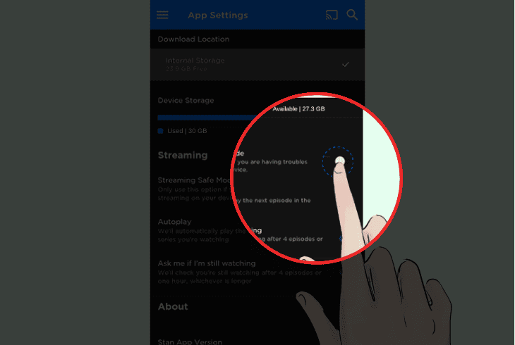 Worried with Stan Error Code A17? (Don't Panic! Easy Fix) 6 activate “safe mode streaming” (stan app)
