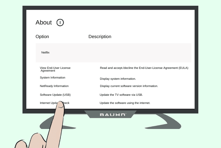 Bauhn TV Not Finding Channels? (Fix & Scan Now!) 8 update the bauhn tv software