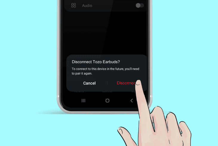 TOZO Left Earbud Not Working? - (Instant Fix Guide) 3 re-establish the bluetooth connection