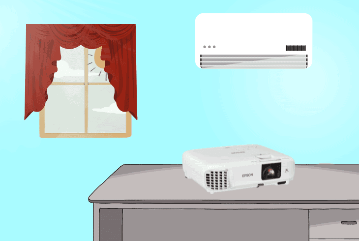 Epson Projector Overheating? (7 Steps to Cool It Down!) 5 block off the direct sunlight