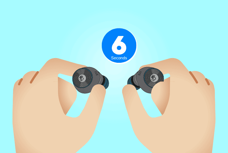 Skullcandy Earbuds Stopped Working? - Here's How to Fix! 2 turn off/on the earbuds