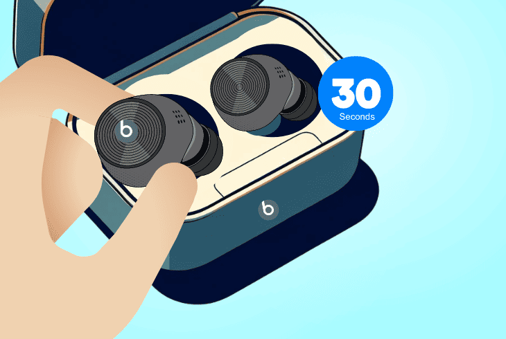 Beats Fit Pro Microphone Not Working? - Here's How to Fix! 4 reinsert the beats fit earbuds