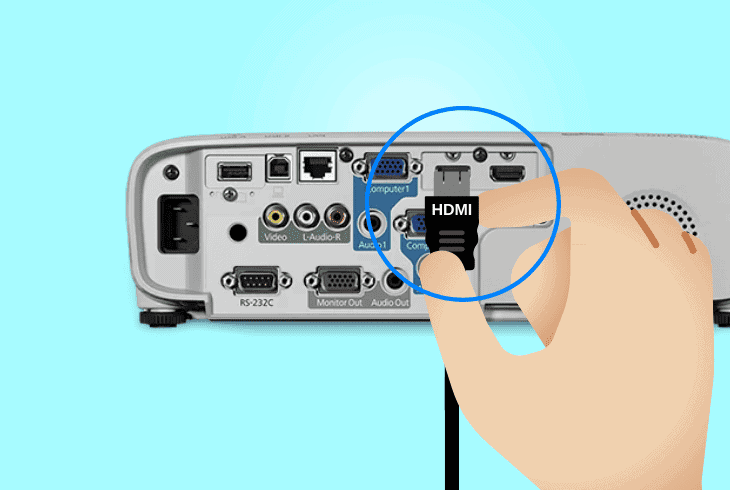 Epson Projector Not Displaying HDMI? (7 Quick Fixes) 3 reseat the hdmi cable connection