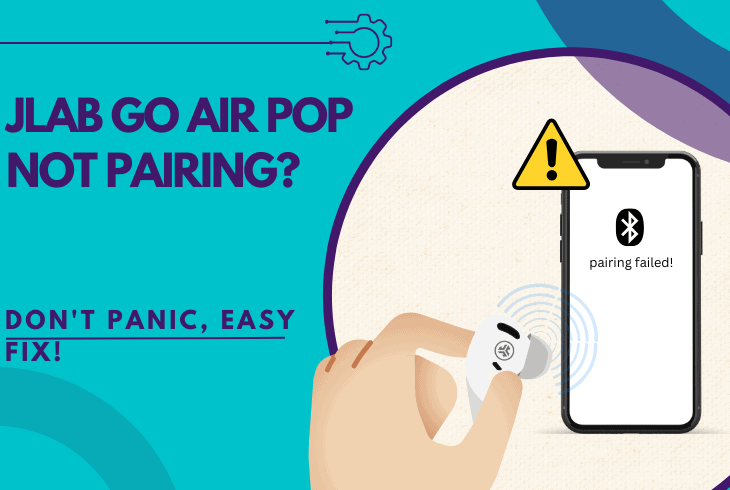 jlab go air pop not pairing