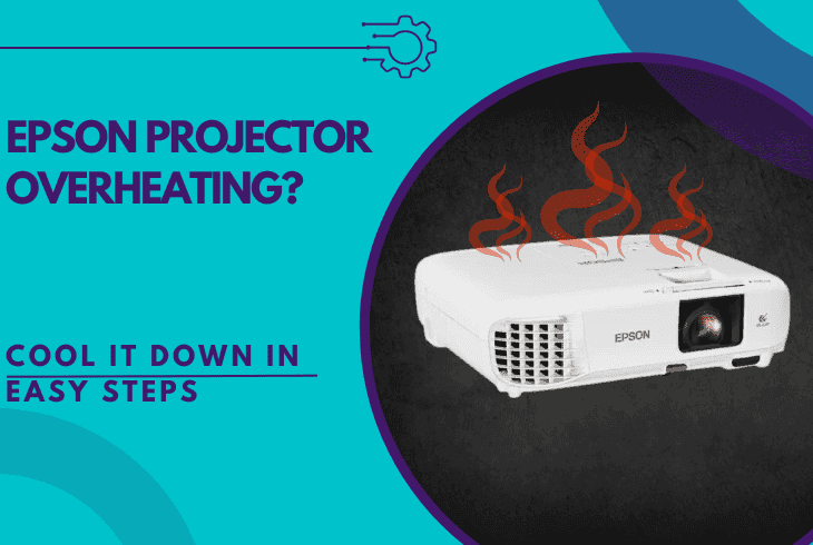 epson projector overheating