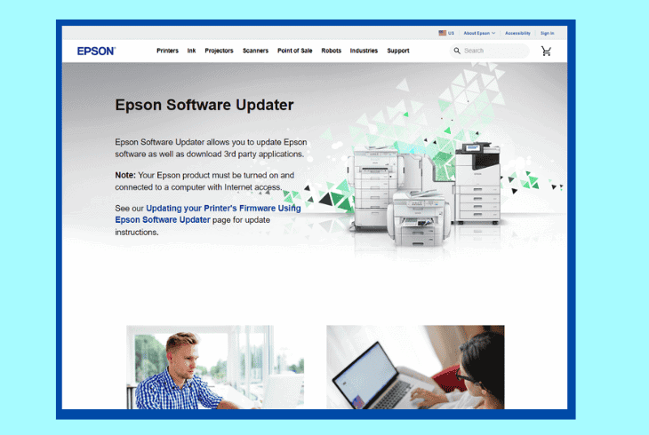 Is Your Epson Projector Flashing Blue Light? (Easy Fix) 5 update epson’s projector firmware