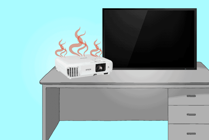 Epson Projector Keeps Turning Off? (Working Solutions) 4 prevent projector overheating