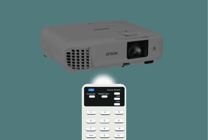 Epson Projector Remote Not Working? (Try These Easy Fixes!) 3 move the remote to reception range