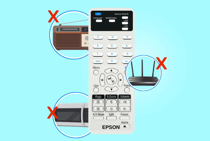 Epson Projector Remote Not Working? (Try These Easy Fixes!) 8 resolve infrared remote interference