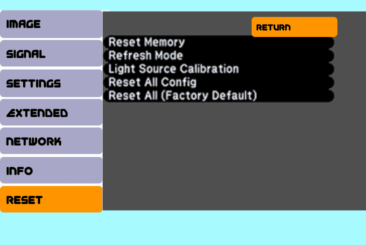 Epson Projector Not Displaying HDMI? (7 Quick Fixes) 10 reset epson’s settings to default