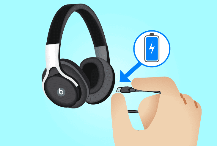 Beats Solo 3 Blinking White Light? - (Reasons & Solutions) 4 recharge the beats solo³