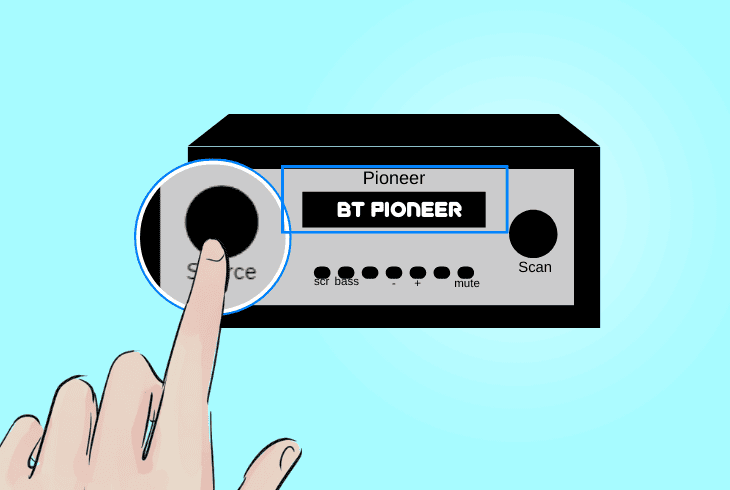 Pioneer Radio Bluetooth Pairing Unsuccessful? - 7 Easy ways To Fix! 3 set pioneer to “bluetooth” mode